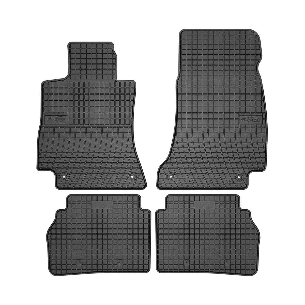 Mercedes CLS Class Floor Mats - Omac - El Toro - Black - 2018 Mercedes CLS Class Floor Mats - Omac - El Toro - Black - 2018